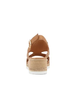 Ilorin Dark Tan Leather Sandals