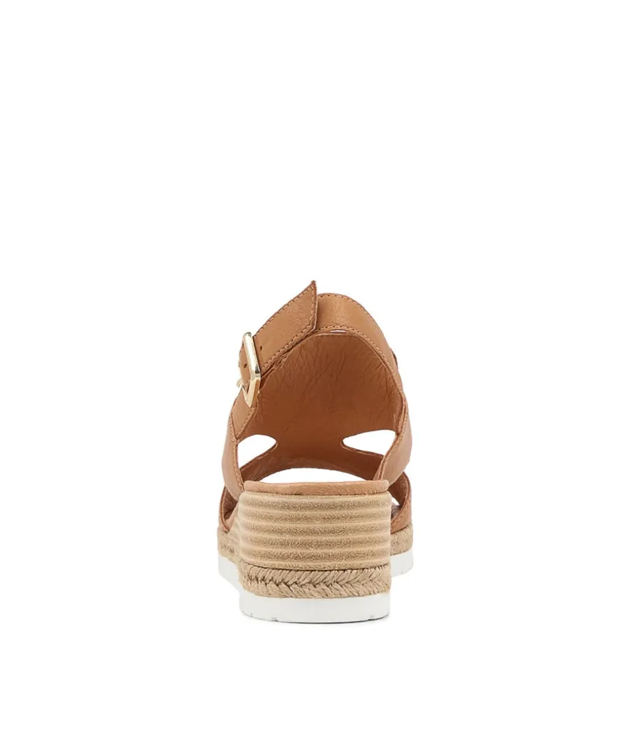 Ilorin Dark Tan Leather Sandals