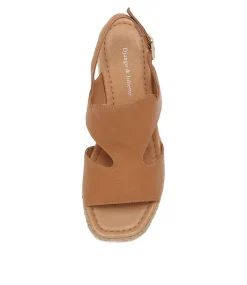 Ilorin Dark Tan Leather Sandals