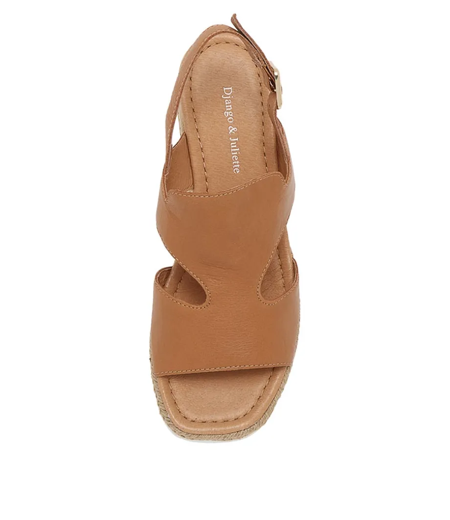 Ilorin Dark Tan Leather Sandals