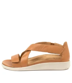 Issy W Tan Leather