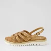 Jamaika 3 Whiskey Leather Sandals