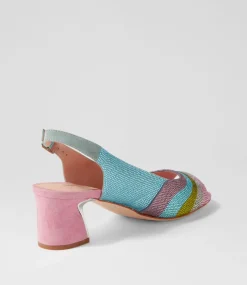 Jeddar Pastel Multi Sandals