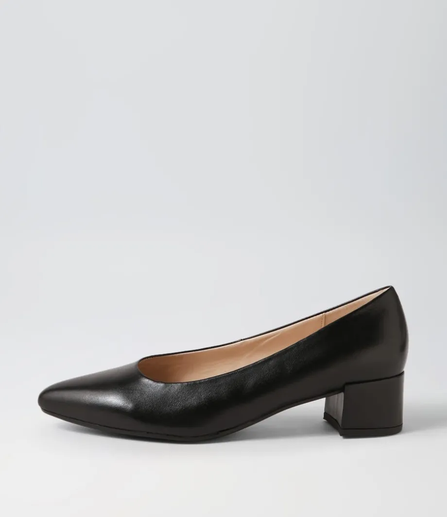 Kaja Schwartz Leather Heels