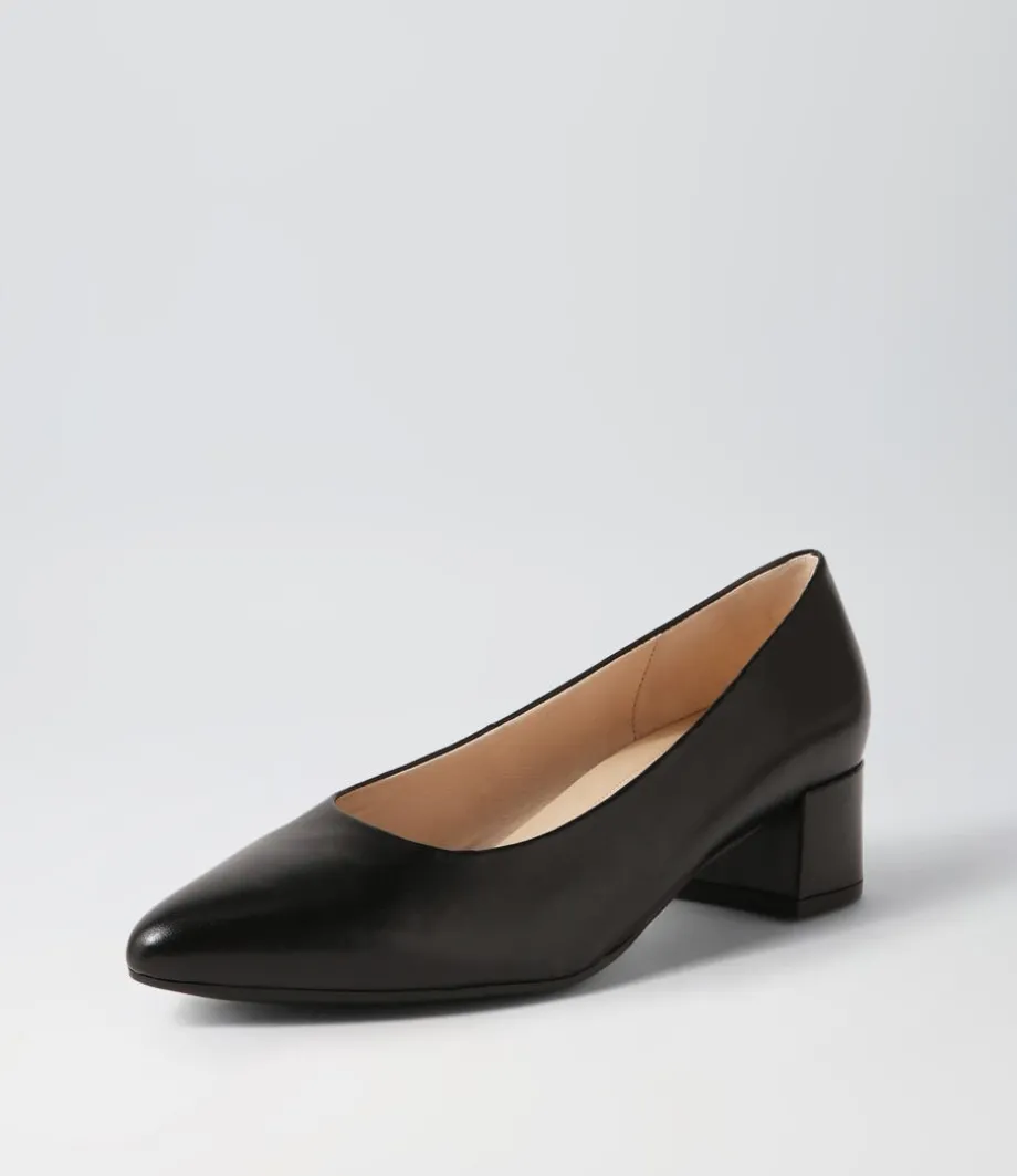 Kaja Schwartz Leather Heels
