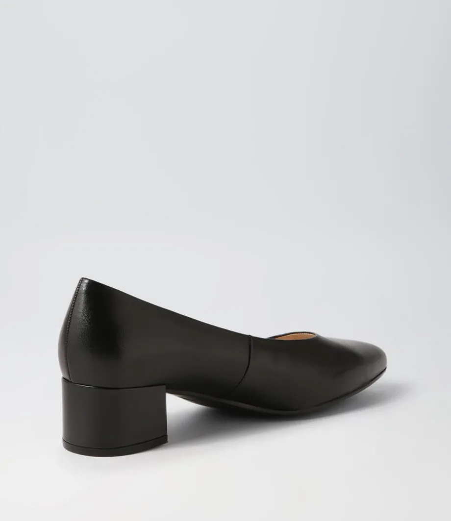 Kaja Schwartz Leather Heels