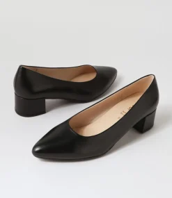 Kaja Schwartz Leather Heels