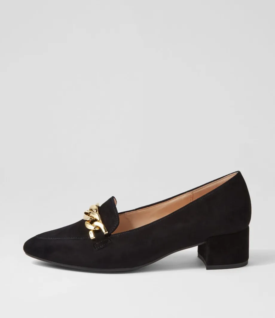 Katja Schwarz Suede Heels