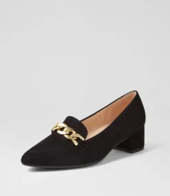 Katja Schwarz Suede Heels
