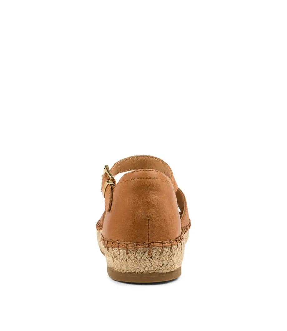 Kaylie W Tan Leather