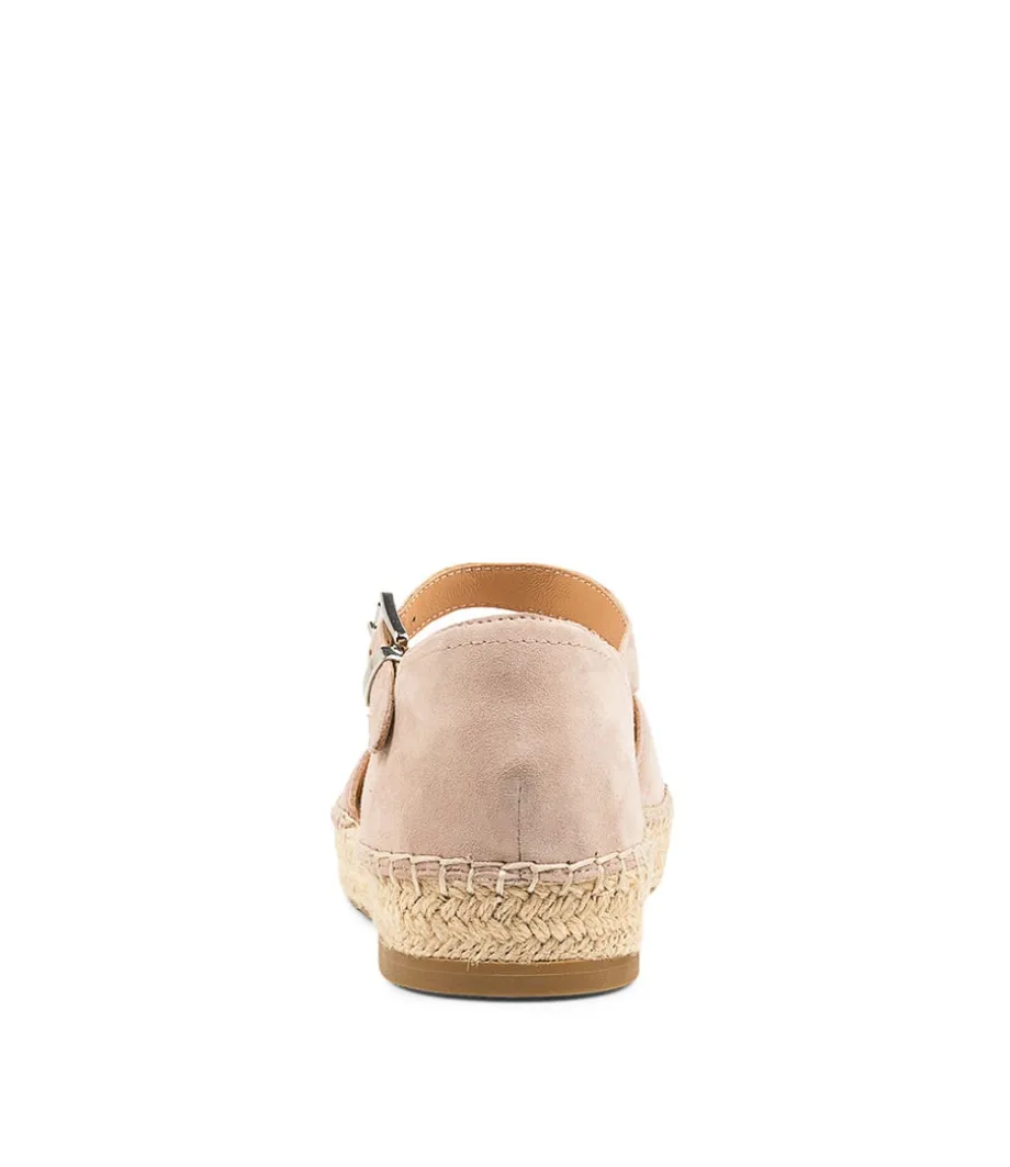 Kaylie W Taupe Suede