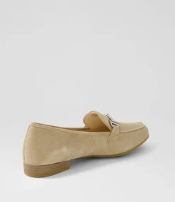 Kent 72 Sand Suede Flat Shoes