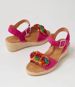 Kishop Xw Fuchsia Multi Espadrilles