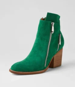 Klues New Emerald Suede Ankle Boots