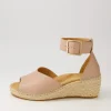 Koen Xw Blush Leather Espadrilles