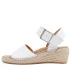 Kraig Xw White Leather Sandals