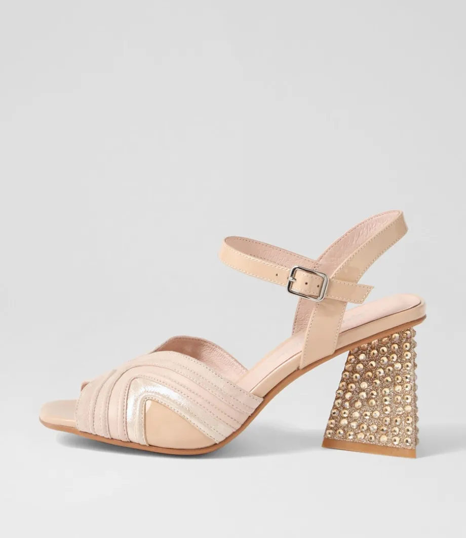 Lansion Nude Multi Sandals
