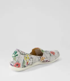 Liana W White Fields Leather Loafers