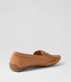 Lille Dark Tan Leather Loafers