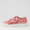 Loja Pretty Pink White Leather Sneakers