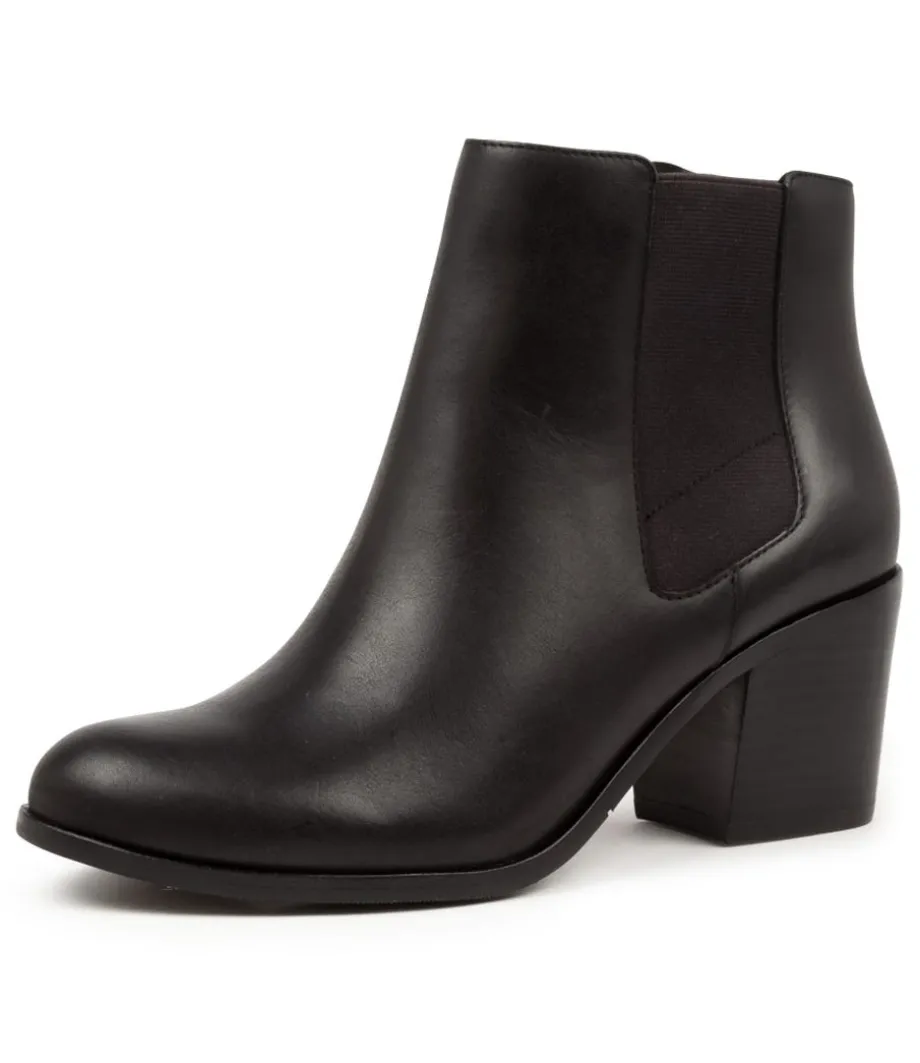 Luck W Black Leather