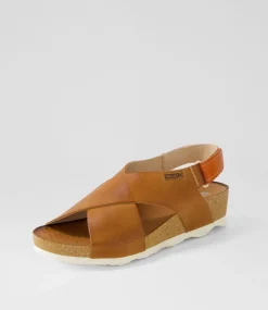 Mahon 12 Brandy Leather Sandals