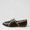 Maire Black Natural Leather Mary Janes