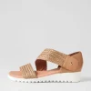 Malkie Biscuit Weave Leather Sandals