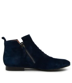 Mallie Navy Suede
