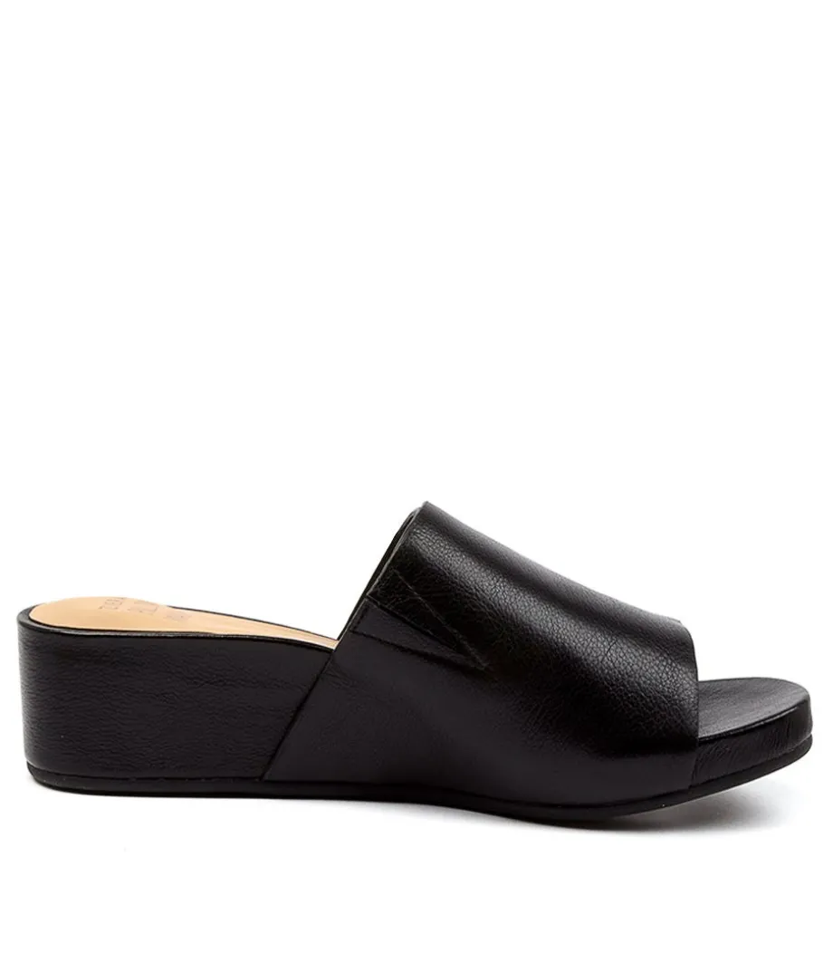 Marcy W Black Leather