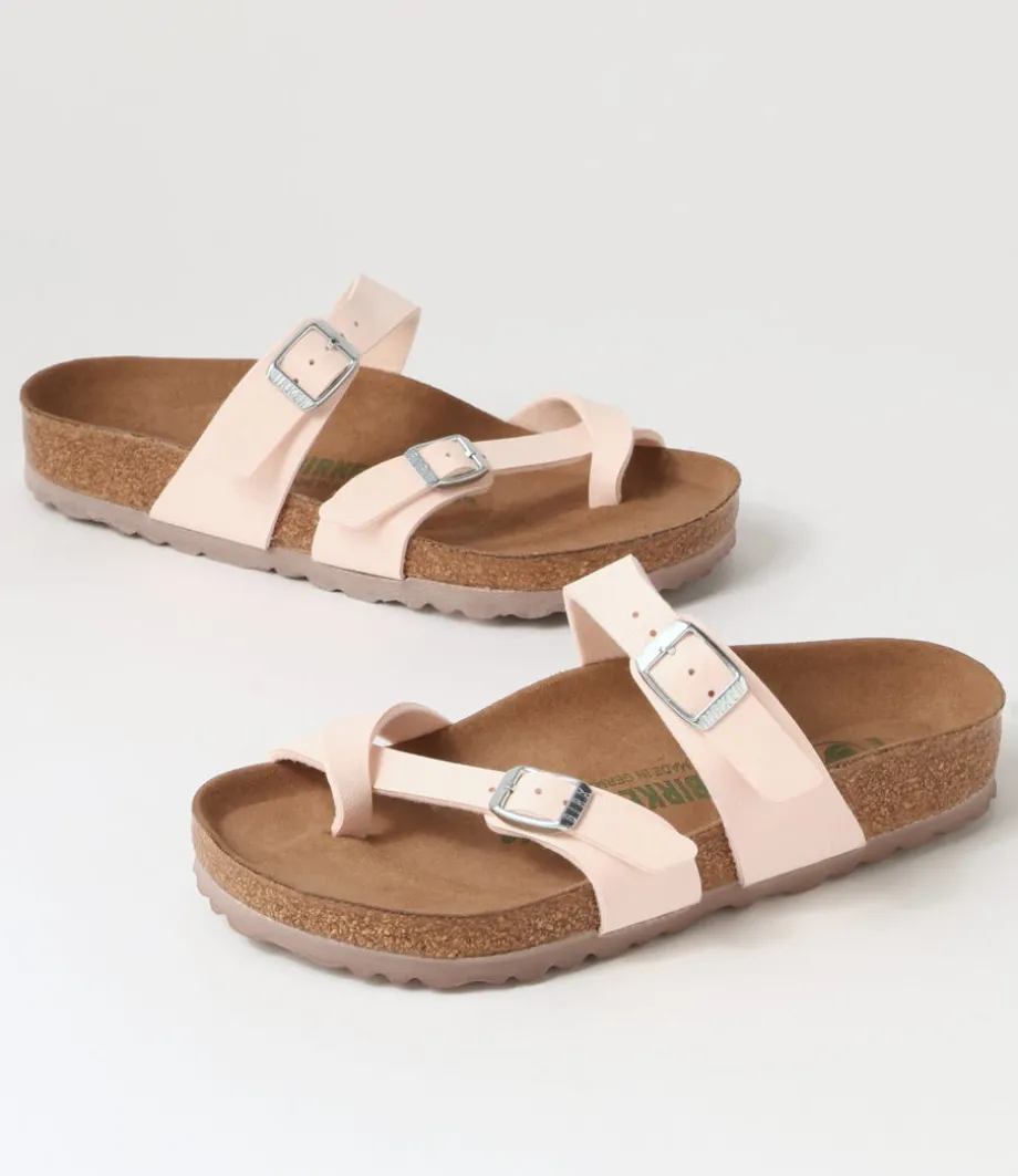 Mayari Earthy Vegan Light Rose Birkibuc Slides