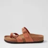 Mayari Earthy Vegan Pecan Birkibuc Slides