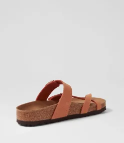 Mayari Earthy Vegan Pecan Birkibuc Slides
