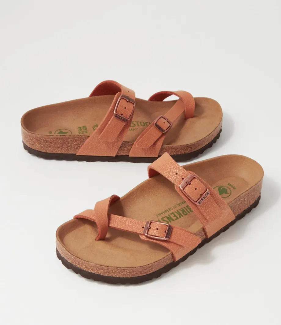 Mayari Earthy Vegan Pecan Birkibuc Slides