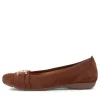 Mehr Kastanie Suede Ballet Flats