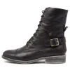Mekhi Black Leather