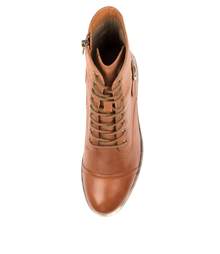 Mekhi Cognac Leather