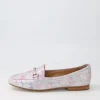 Mena Pastel Print Leather Loafers