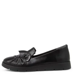 Miless W Black Leather