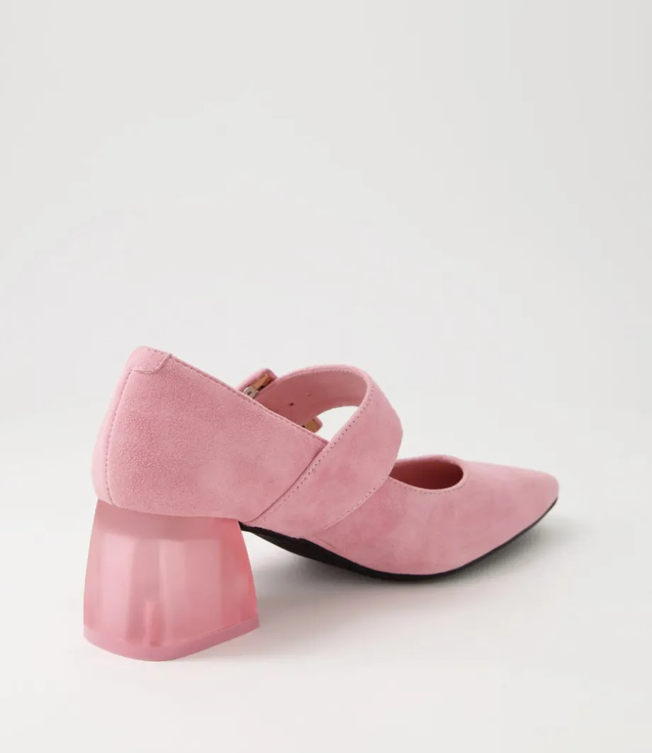Milsom Pink Suede Heels