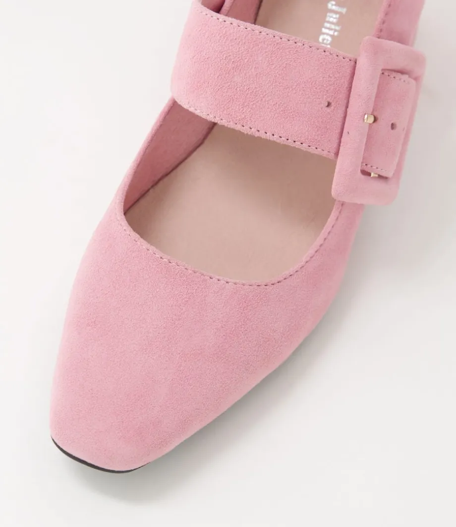 Milsom Pink Suede Heels