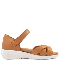 Nacola Xw Tan Leather Sandals