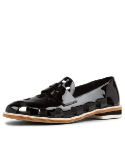 Nalwa Black Patent Leather Loafers