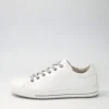 Nissy Weiss Silver Leather Sneakers