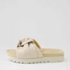 Nulla Xw Almond Leather Slides