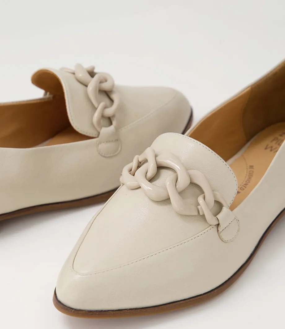 Olange Xw Almond Leather Loafers