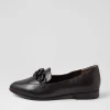 Olange Xw Black Leather Loafers