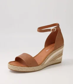 Palyssa Tan Natural Multi Leather Espadrilles