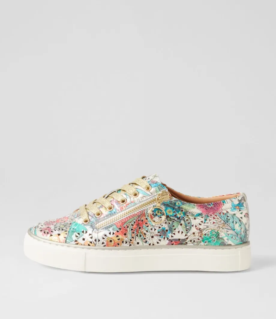 Pandoe Xf Spring Garden Leather Sneakers