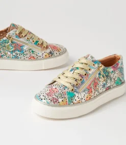 Pandoe Xf Spring Garden Leather Sneakers